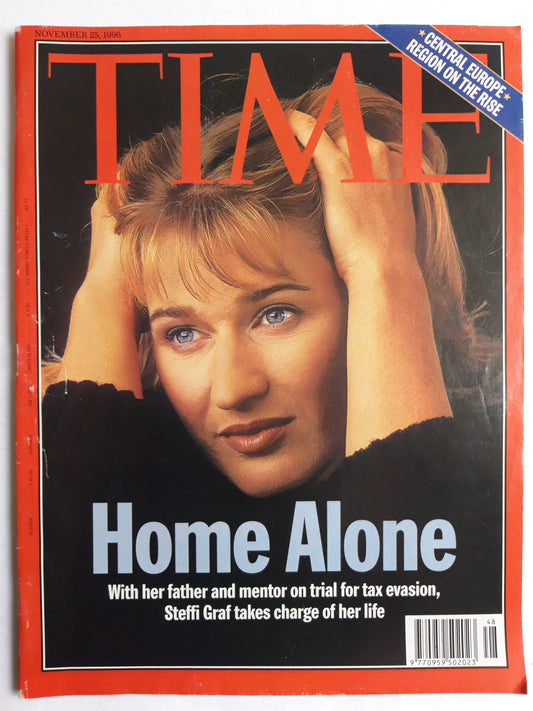 Time magazine Home Alone Steffi Graf 25.11.1996 25. November 1996