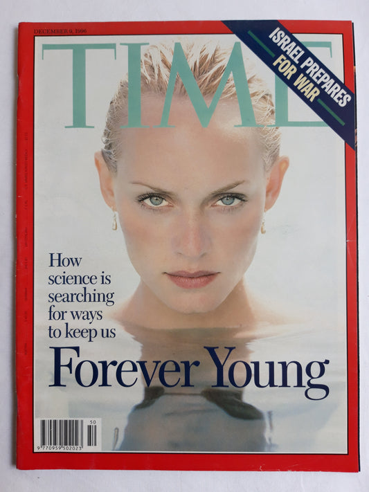 Time magazine Forever Young Israel prepares for war 09.12.1996 09. Dezember December 1996