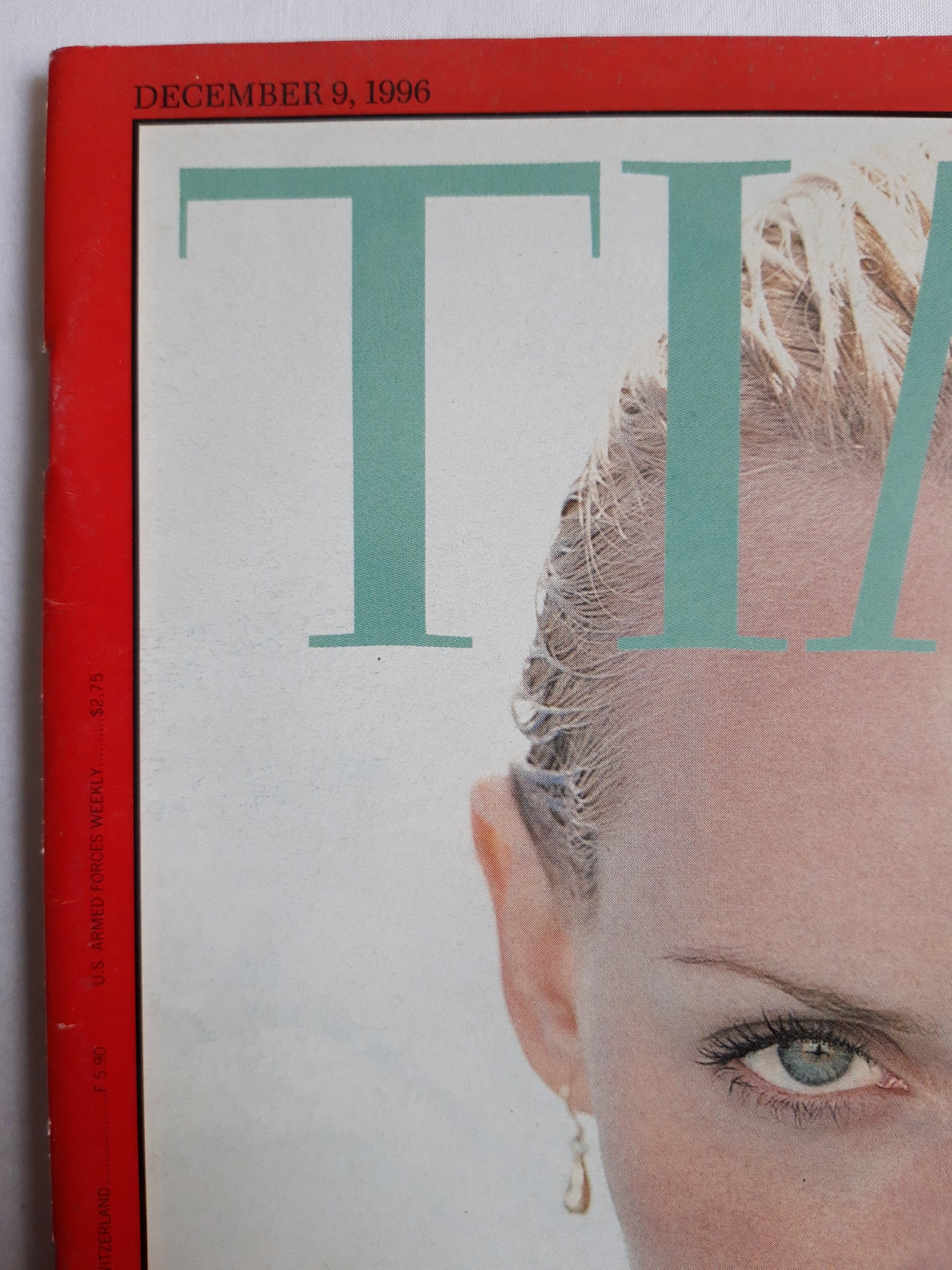 Time magazine Forever Young Israel prepares for war 09.12.1996 09. Dezember December 1996