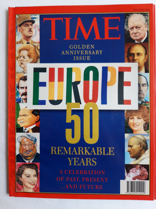 Time magazine Golden Annyversary issue Europe 50 remarkable years Winter 1996