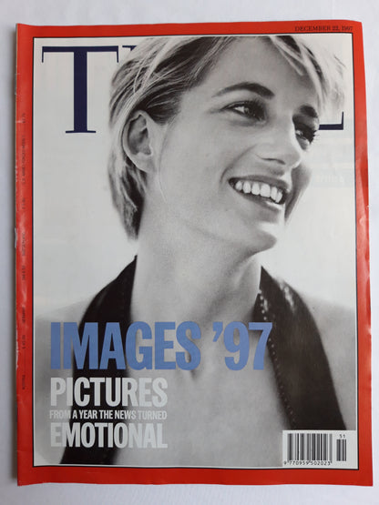 Time magazine Images `97 Pictures from a year the news turned emotional 22.12.1997 22nd 22. Dezember December 1997
