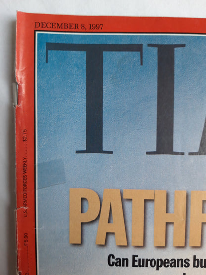 Time magazine Pathfinders Can Europeans build a middle road between uncaring capitalism and the costly welfare state? World cup` 98: get ready strong medicine for Asia 08.12.1997 08th December Dezember 1997