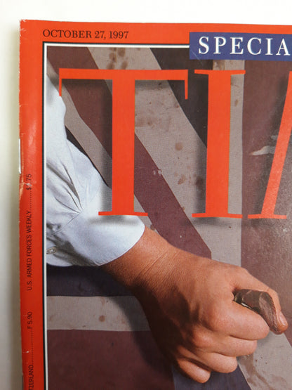 Time magazine Renewed Britannia Britain bounces back 27.10.1997 27th 27. October Oktober 1997