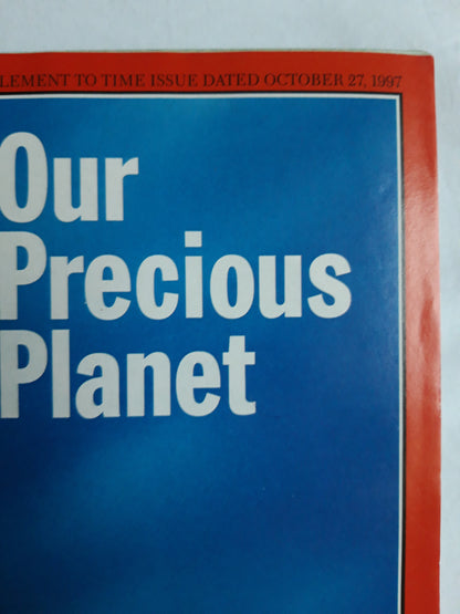 Time magazine Special Issue Our precious Planet Why saving the enviroment will be the next century`s biggest challenge 27.10.1997 27th 27. October Oktober 1997