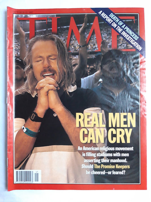 Time magazine Real Men Can Cry Death of a princess A report on the investigation 13.10.1997 10th 10. October Oktober 1997