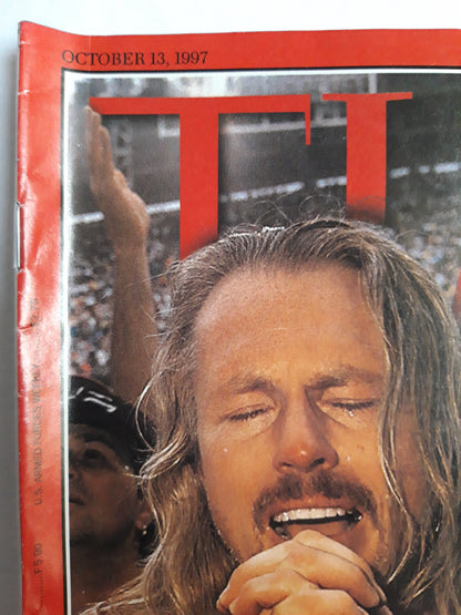 Time magazine Real Men Can Cry Death of a princess A report on the investigation 13.10.1997 10th 10. October Oktober 1997