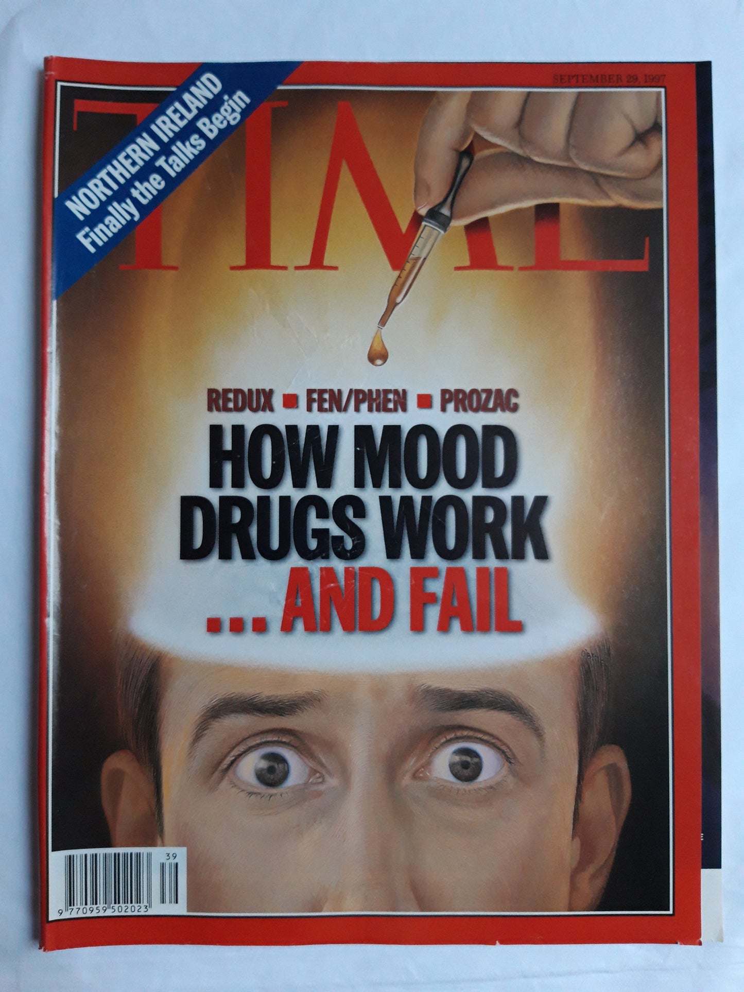 Time magazine How mood drugs work ... and fail Northern Ireland Finally the Talks Begin 29.09.1997 29th 29. September 1997