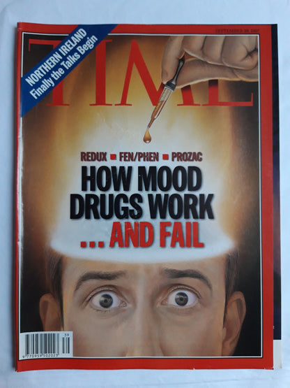 Time magazine How mood drugs work ... and fail Northern Ireland Finally the Talks Begin 29.09.1997 29th 29. September 1997
