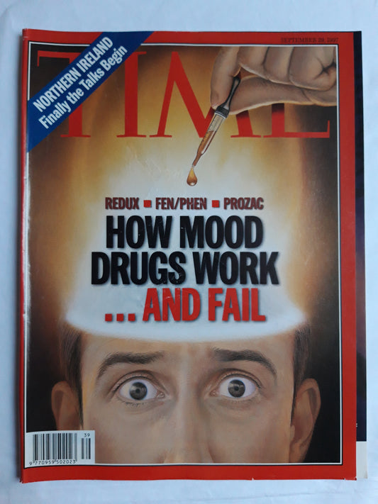 Time magazine How mood drugs work ... and fail Northern Ireland Finally the Talks Begin 29.09.1997 29th 29. September 1997