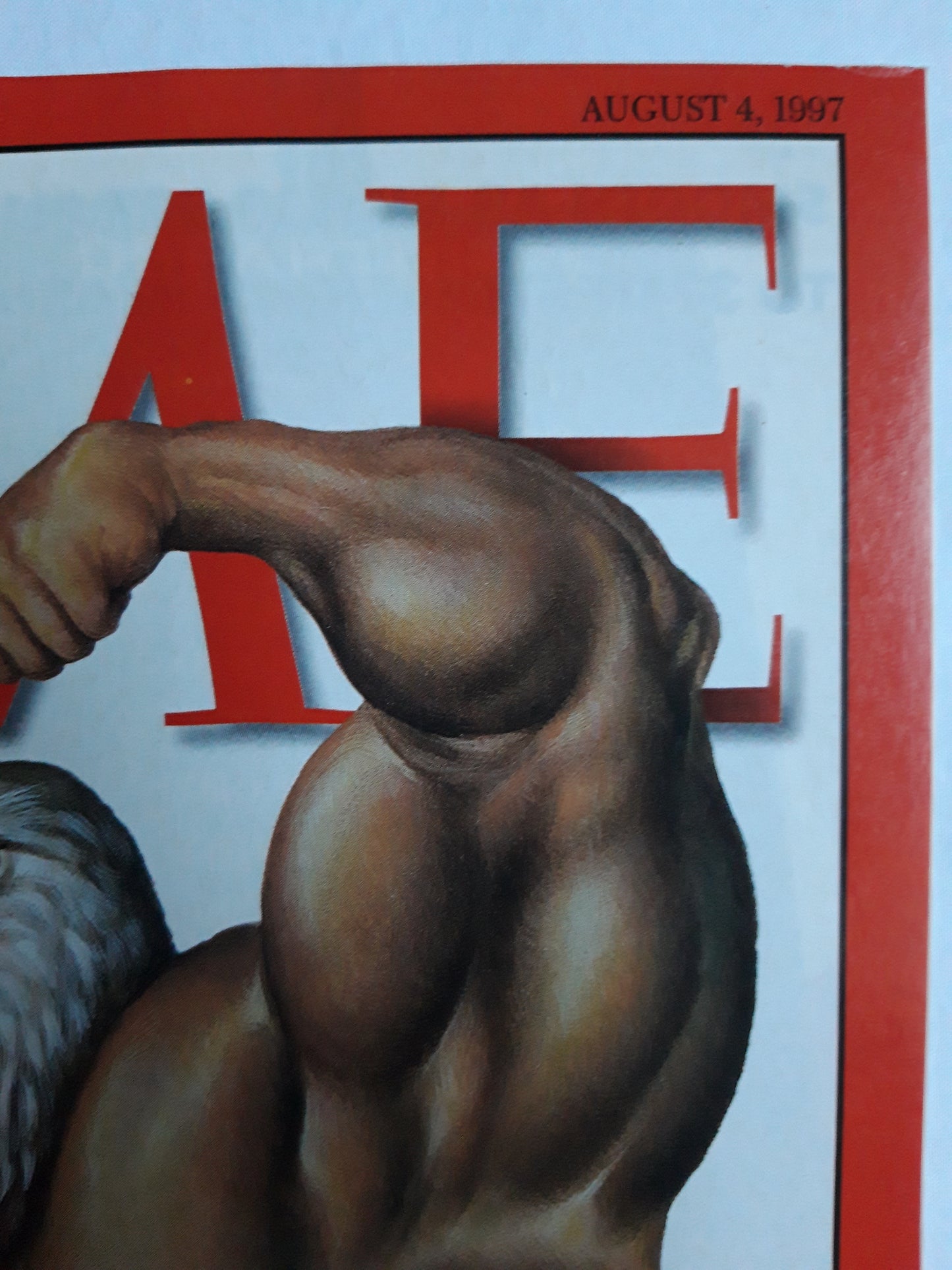 Time magazine Pumped-up superpower Is America in danger of becoming a global bully? Inside the real America 04.08.1997 08th 08. August 1997