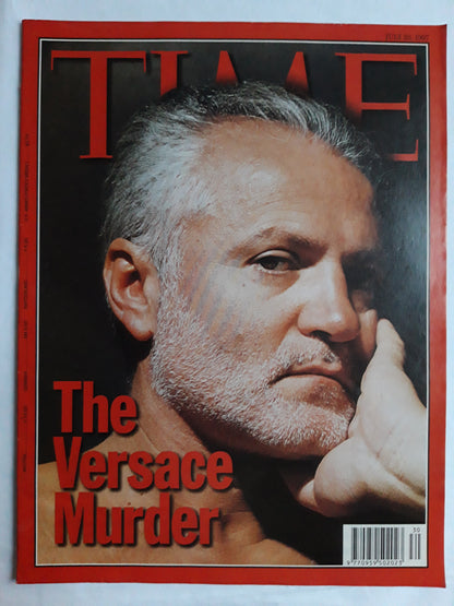 Time magazine The Gianni Versace Murder 28.07.1997 28th 27. July Juli 1997