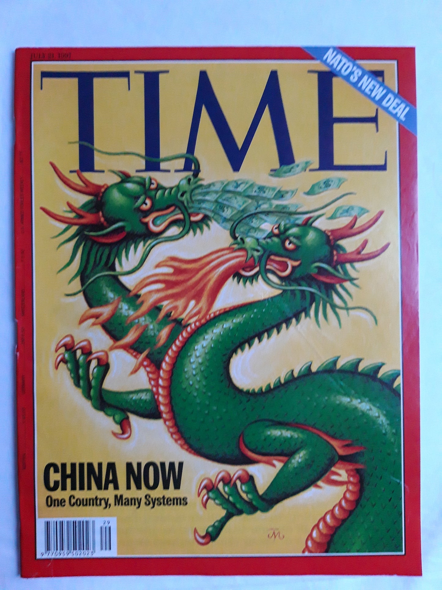 Time magazine China now One Country Many Systems NATO`s new deal 21.07.1997 21th 21. July 1997