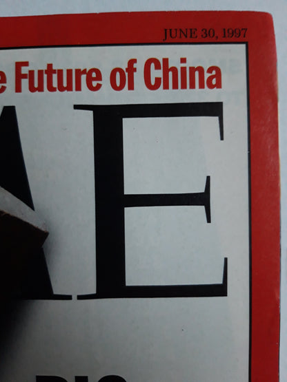Time magazine Big tobacco takes a hit Hong Kong: The Future of China 30.06.1997 30th 30. June Juni 1997
