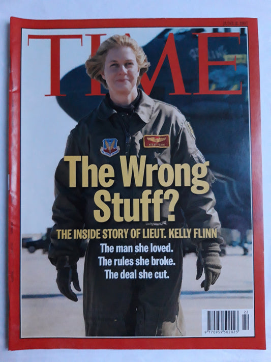 Time magazine The Wrong Stuff? Lieut. Kelly Flinn 02.06.1997 02nd 02. Juni June 1997