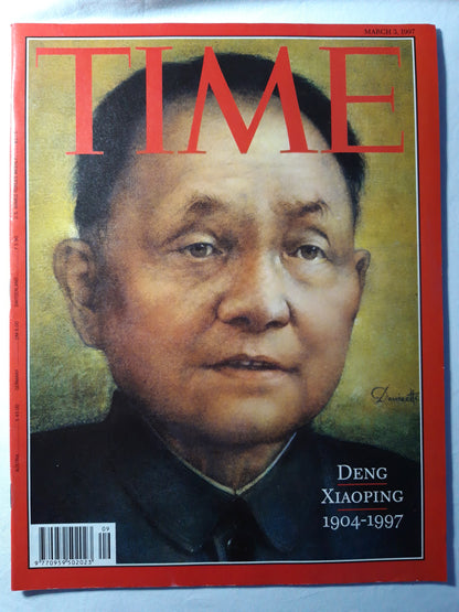 Time magazine Deng Xiaoping 1904-1997 03.03.1997 3rd March 3.März 1997
