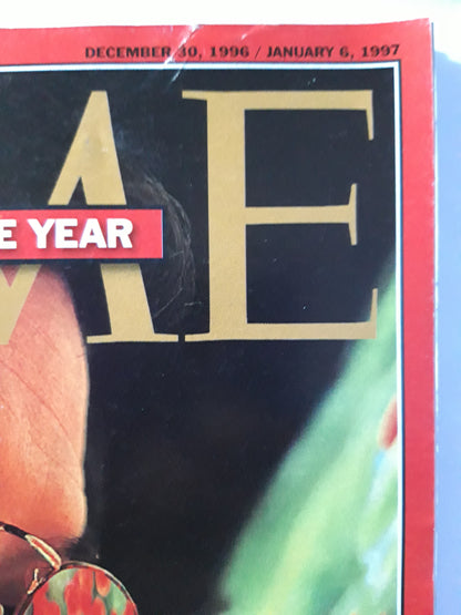 Time magazine Man of the year Dr. David Ho Aids researcher 30.12.1996 30th 30. December Dezember 1996 / 06.01.1997 06th 06. January 1997