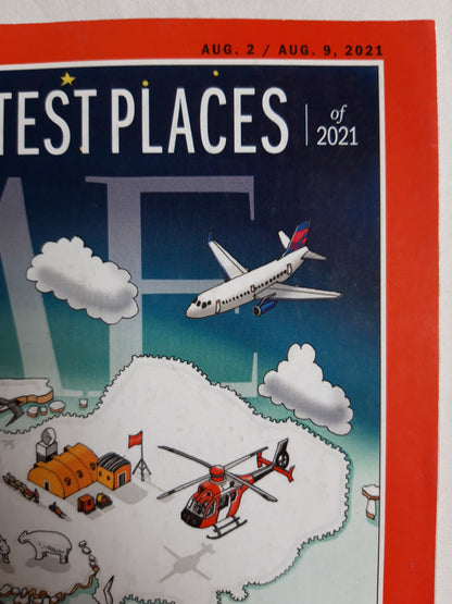 Time magazine The world`s 100 greatest places of 2021 02./09.08.2021 2nd/9th August 2021