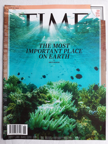 Time magazine The Oceans Issue The Most Important Place on Earth 04.09.2023 04th September 2023