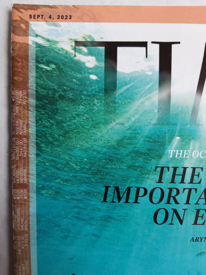 Time magazine The Oceans Issue The Most Important Place on Earth 04.09.2023 04th September 2023