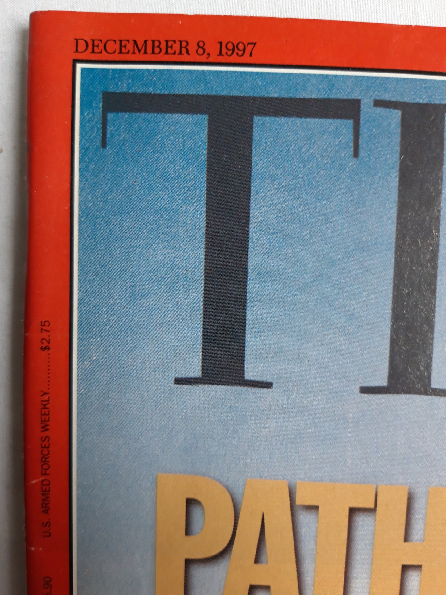 Time magazine Pathfinders Can Europeans build a middle road between uncaring capitalism and the costly welfare state? World cup `98: get ready Strong medicine for Asia 08.12.1997 8th December 8. Dezember 1997