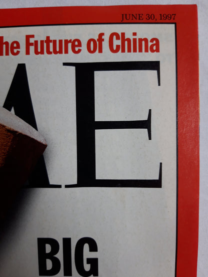 Time magazine Big tobacco takes a hit Hong Hong: The Future of China 30.06.1997 30. 30th Juni 1997
