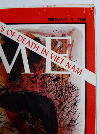 Time magazine Hanoi`s General Giap Das of death in Viet Nam 09.02.1968 09th 09. February 1968