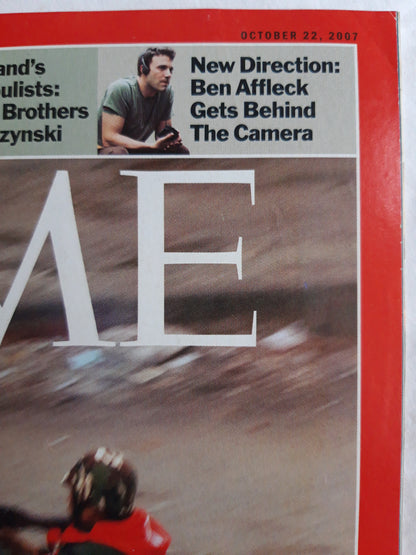 Time magazine Burmese Days Rangoon Hilary Clinton U.S. presidential election The Brothers Kaczynski Ben Affleck 22.10.2007 22nd 22. Oktober October 2007