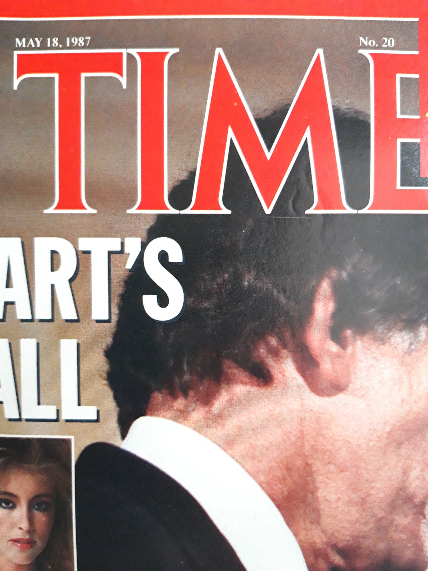 Time magazine Hart`s Fall Sex and Politics Press Ethic Implicating The White House Gary Hart 18.05.1987 18th May 18. Mai 1987 No. 20