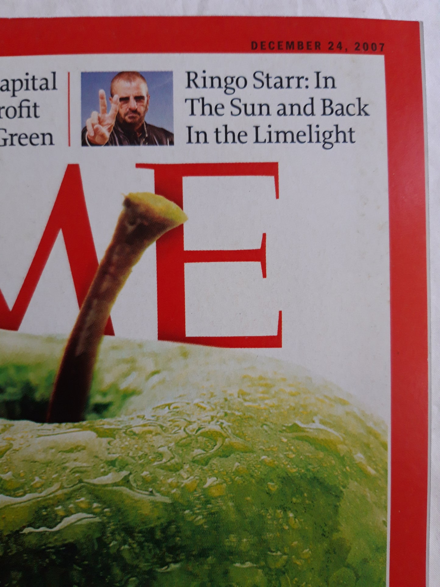 Time magazine Best of Year 2007 Ringo Star Republicans Top Green Ideas 24.12.2007 24th 24. December Dezember 2007