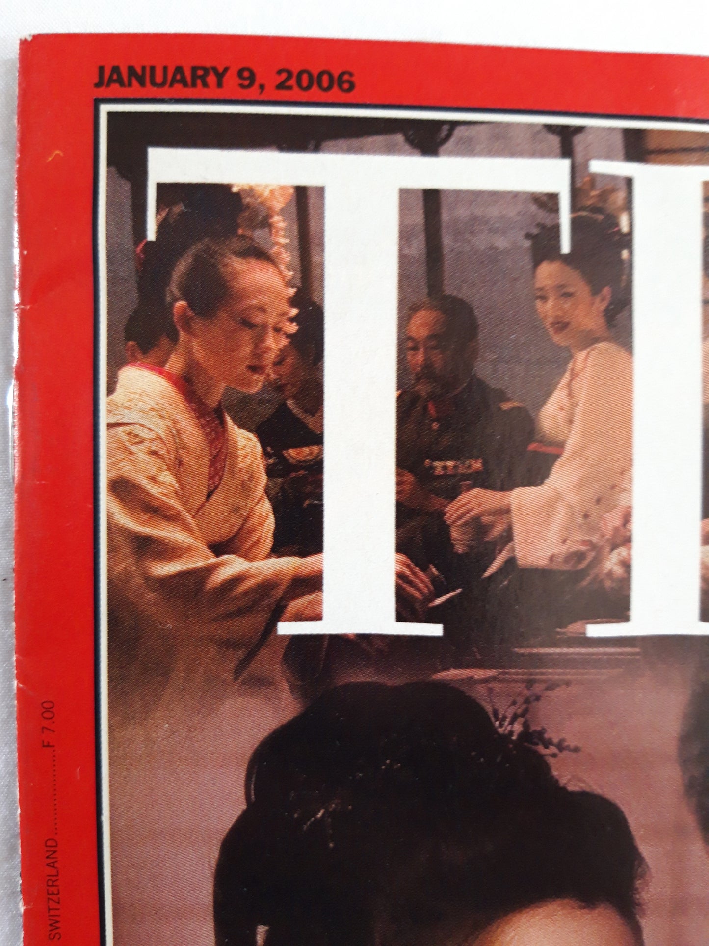 Time magazine The making of a Geisha Ziyi Zhang Gong Li Michelle Yeoh Ken Watanabe First Hollywood megamovie with all-Asian cast 09.01.2006 January 2006