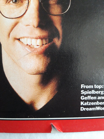 Time magazine on with the Show Jurassic Park, The Lion King Nirvana How to win an Oscar Steven Spielberg David Geffen Jeffrey Katzenberg Tony Blair Gathers Steam 27.03.1995 März 1995