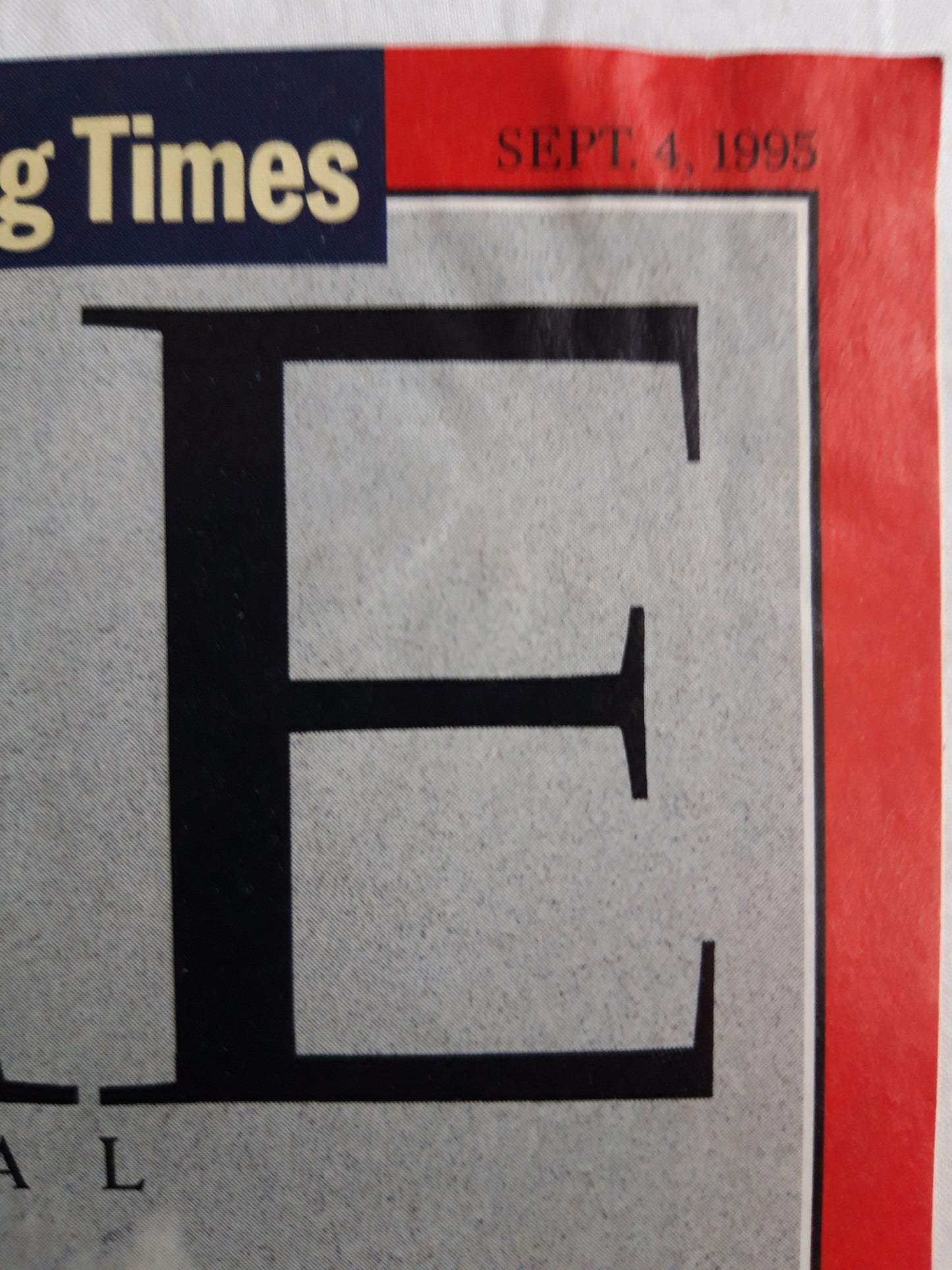 Time magazine The Rape of Siberia Can it be saved by capitalism Rock`s Hall of Fame Chirac`s Testing Times 04.09.1995 September 1995