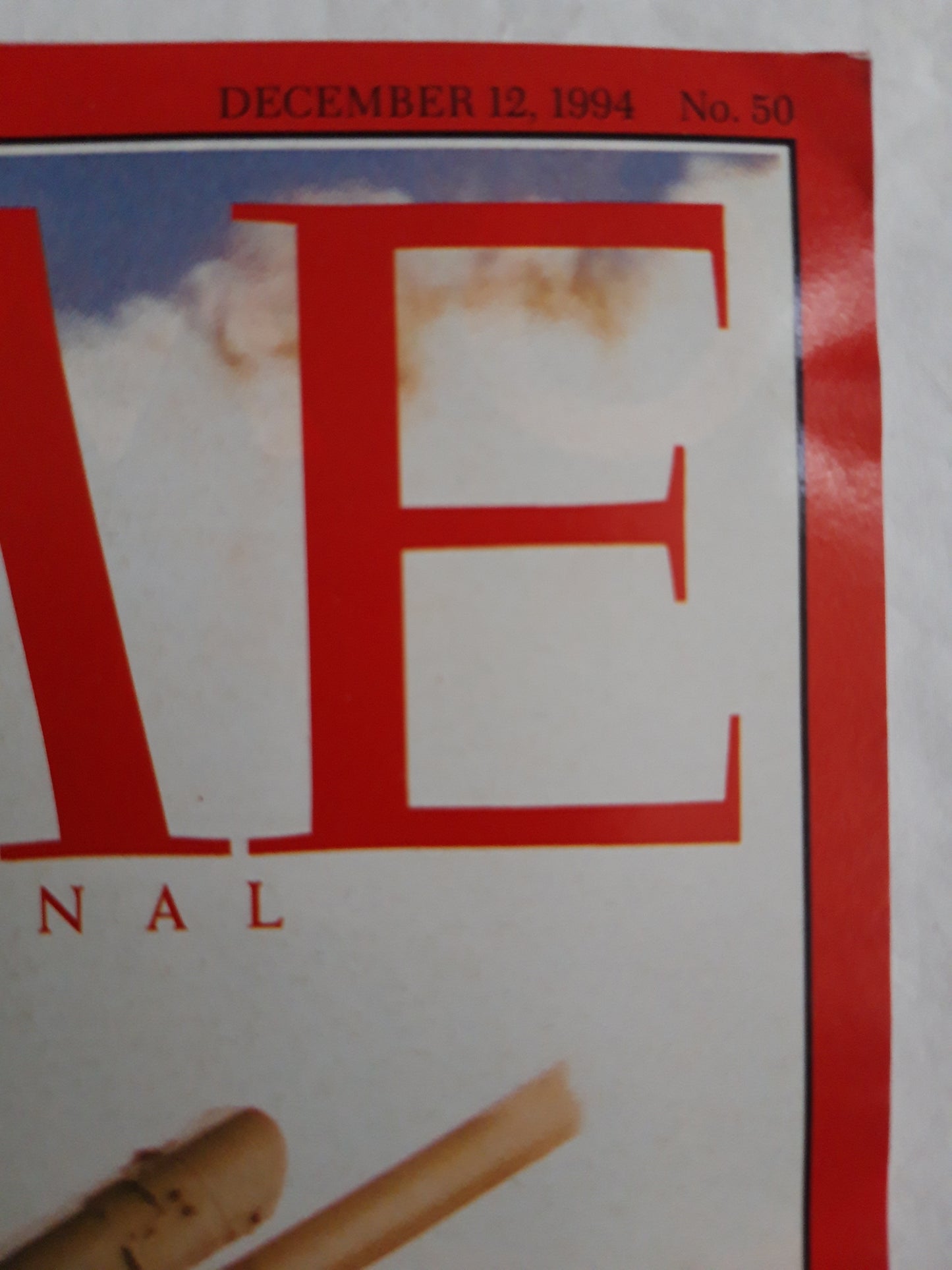 Time magazine Cursed are the peacemakers Serbs Bosnia 12.12.1994 12th 12. December Dezember 1994