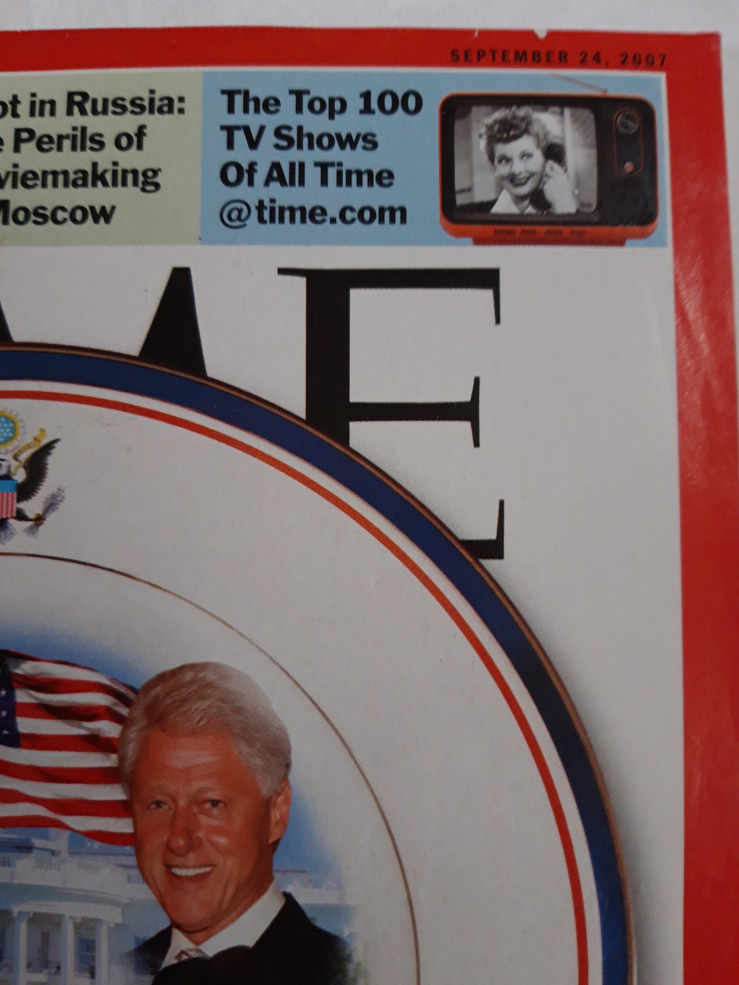Time magazine The Running Mates Help Wanted Minister Shinzo Abe Shot in Russia The Top 100 TV Shows of all time 24.09.2007 24th 24. September 2007