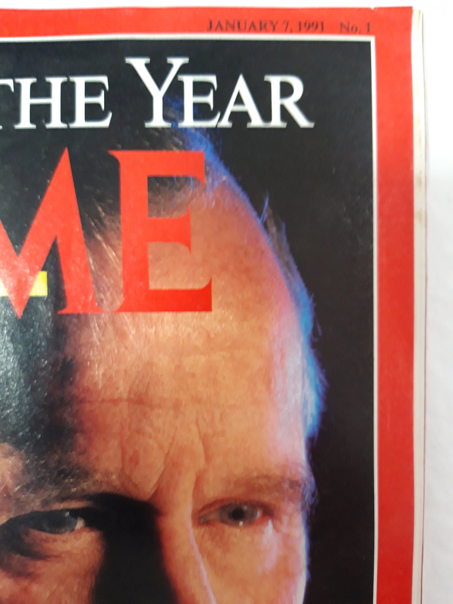 Time magazine Men of the year The Two George Bushes 07.01.1991 7th 07. January 1991 No. 1