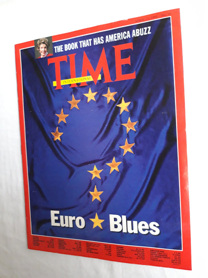 Time magazine The book that has America abuzz Euro Blues 22.04.1991 22nd 22. April 1991 No. 16