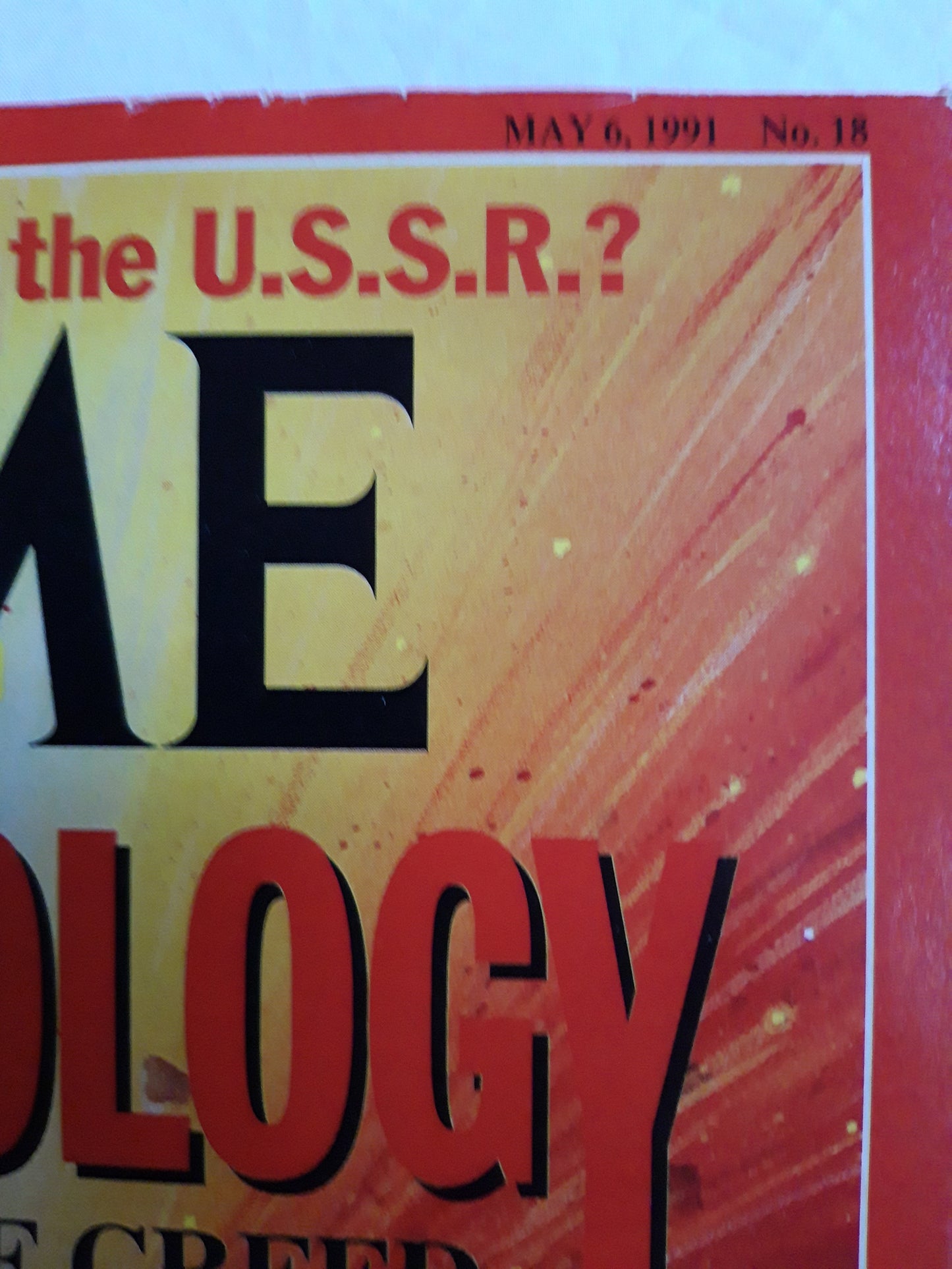 Time magazine Scientology The cult of greed Is Nine Enought for the U.S.S.R. How the growing dianetics empire Squeezes millions from believers worldwide 06.05.1991 5th May 05. Mai 1991