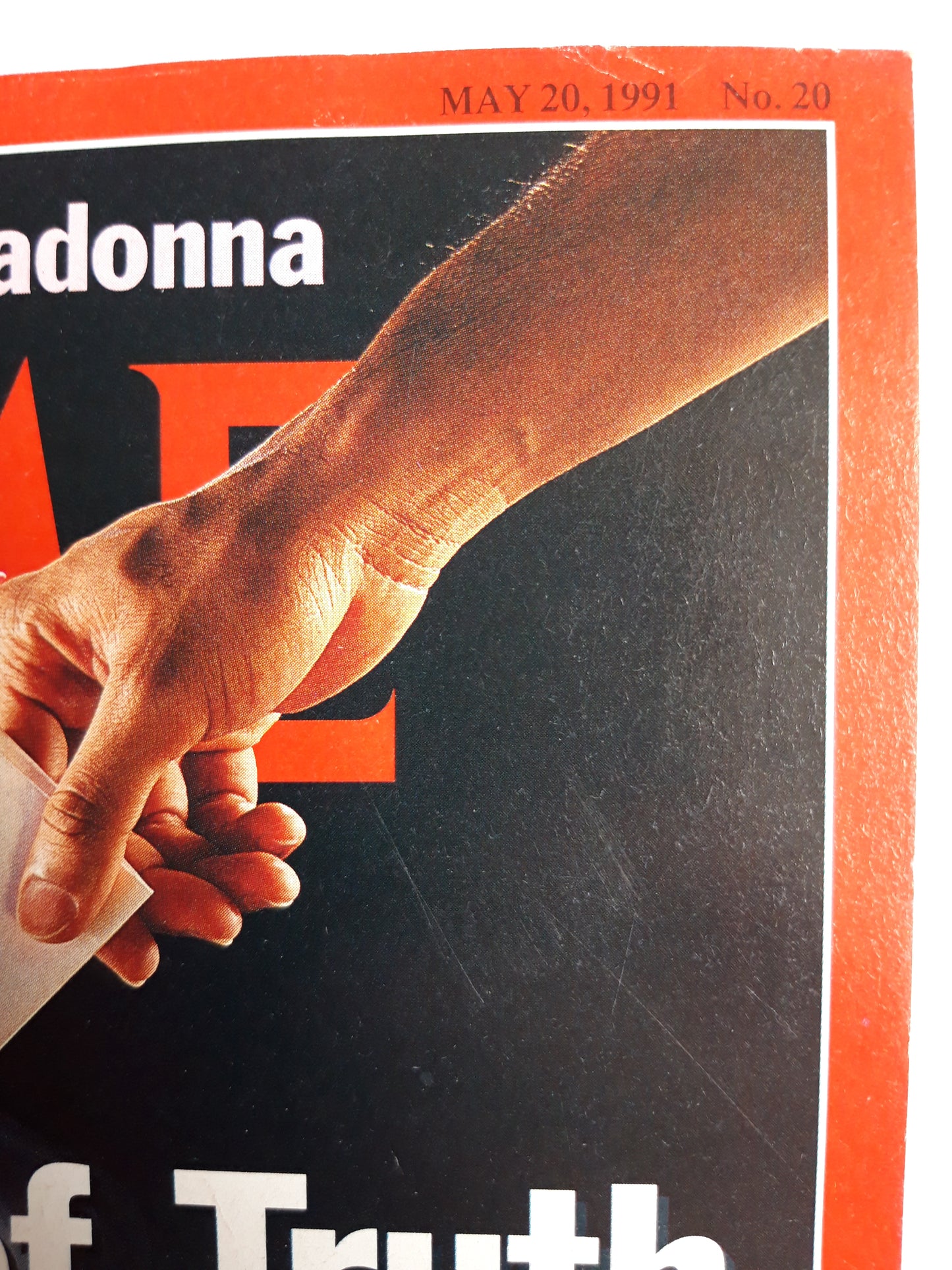 Time magazine India`s Moment of Truth Mad about Madonna 20.05.1991 20th May 20. Mai 1991 No. 20