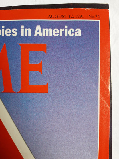 Time magazine Busybodies & Crybabies in America Vers ou? Nua? Dove? Wohin? After 700 years Europe`s model country is at a crossroads 12.08.1991 12th August 12. August 1991 No. 32