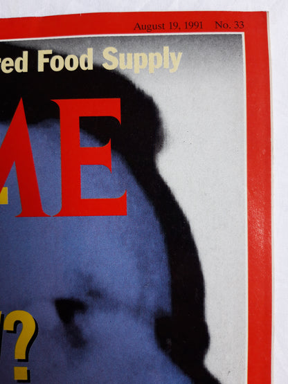 Time magazine Hostages Why now? Who`s next? John McCarthy`s Terry Anderson The World`s Endangered Food Supply 19.08.1991 19th August 19. August 1991 No.33