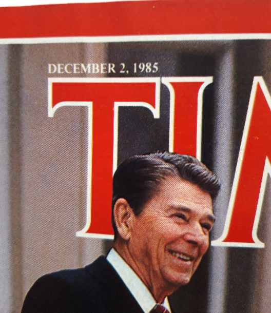 Time magazine So Far, so Good 2nd December 2. Dezember 02.12.1985 Mikhail Gorbachev Ronald Reagan №48 Dezember 1985