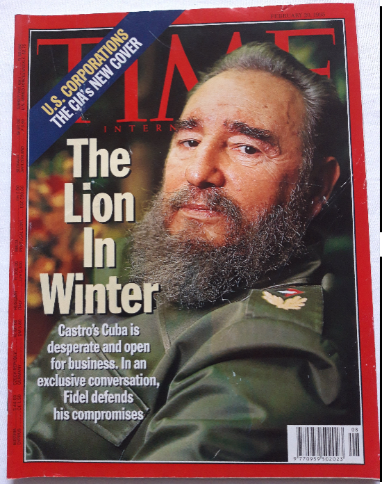 Time magazine The Lion in Winter Fidel Castro 20. Februar 20Th February 20.02.1995
