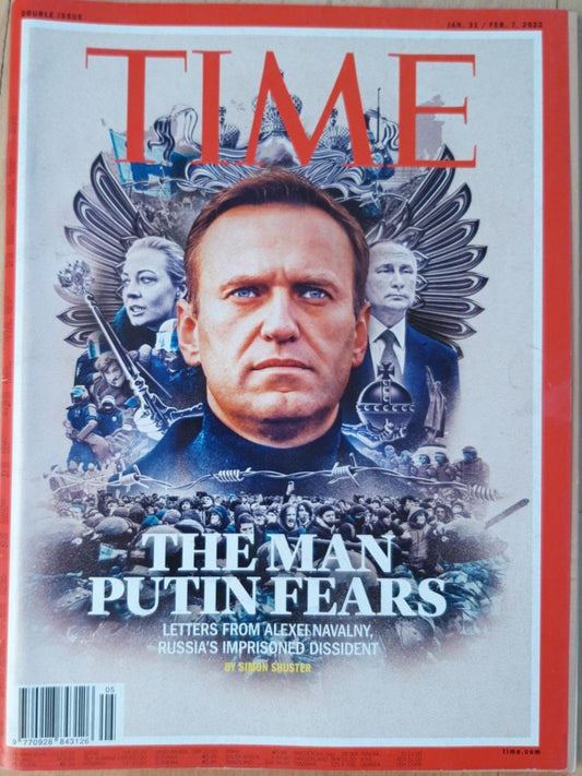 Time magazine The Man Putin Fears 21.01.2022 