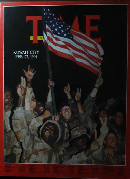 Time magazine Kuwait city Feb. 27 1991 11.03.1991 11st 11. March März No. 10