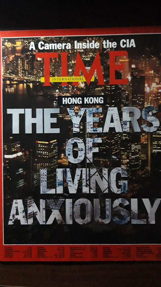Time magazine The Years of living anxiously A Camera Inside the CIA 13.05.1991 13th May 13. Mai 1991