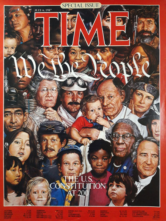 Time magazine Special Issue We the People The U.S. Constitution at 200 06.07.1987 06th July 06. Juli 1987 No. 1