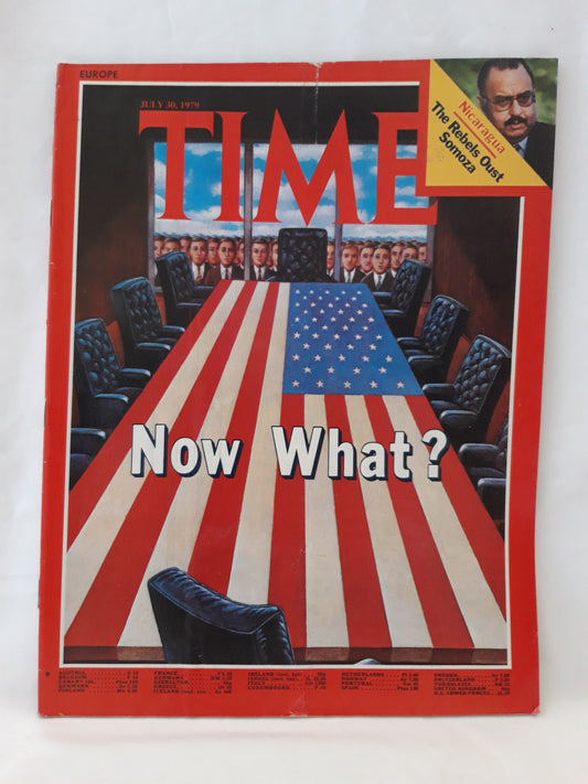 Time magazine Now What? USA Nicaragua The rebels Oust Somoza 30.07.1979