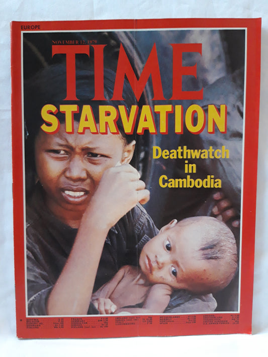 Time magazine Starvation Deathwatch in Cambodia 12.11.1979 November 1979