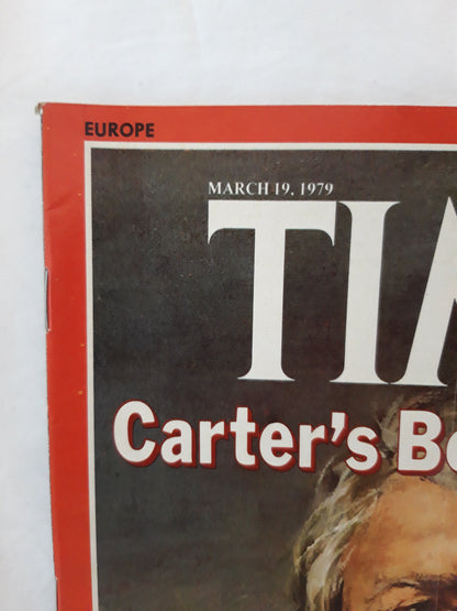Time magazine Carter's Bold Mission 19.03.1979 März 1979