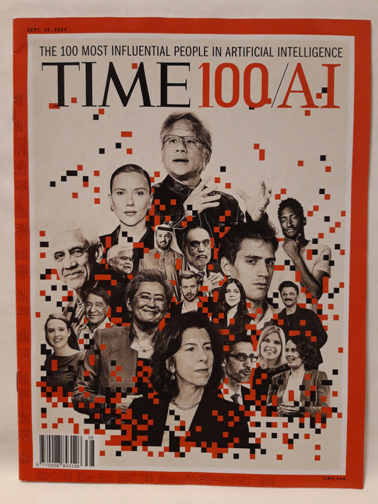 Time magazine 100 AI Most influential people in artificial intelligence 16.09.2024 16.September 2024